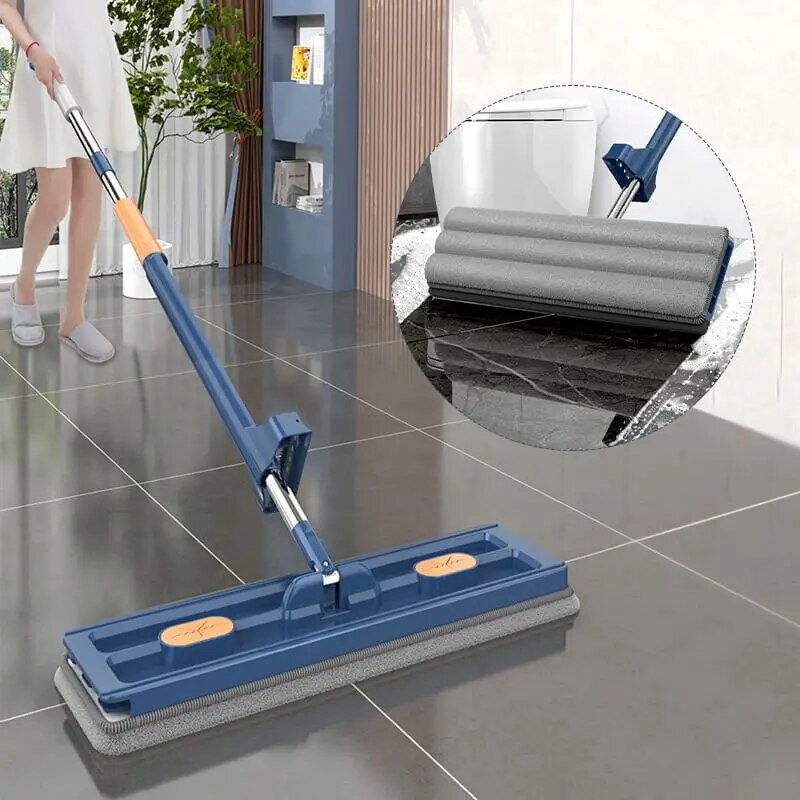 Flat Mop For Wet And Dry