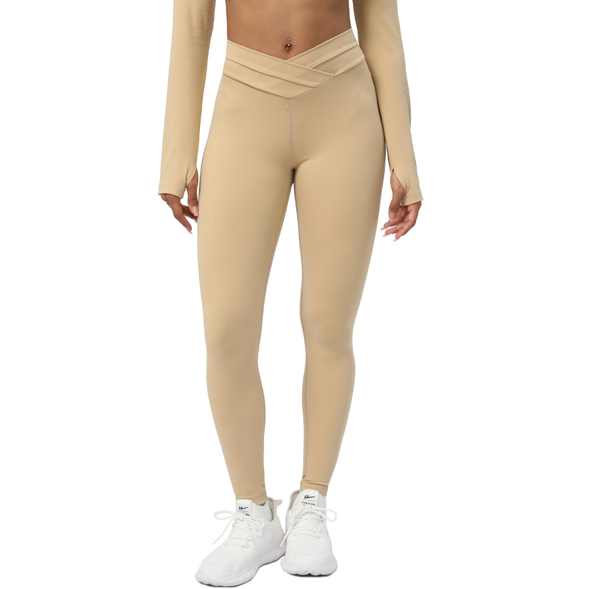 Elastic High Waisted Leggings